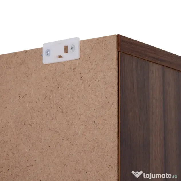 Biblioteca perete pentru camera,birou ,Sarcina 50kg,195x102x23.5cm,maro HOMCOM | Aosom Romania