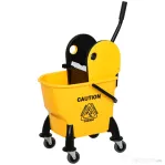 Homcom Galeata Mop cu Carucior si storcator 90×44×36 cm