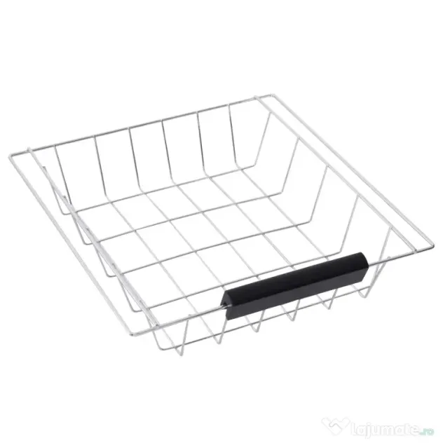 HOMCOM Cărucior de Bucătărie Multifuncțional din Lemn de Pin, 74x37x75 cm, Negru | Aosom Romania