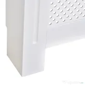 HOMCOM Carcasă Modernă pentru Calorifer din MDF Tip Grilă, 78x82x19 cm, Alb | Aosom Romania 