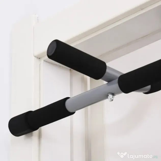 HOMCOM Bară de Antrenament, Fitness, Musculație, 92x40x17cm, Negru | Aosom Romania