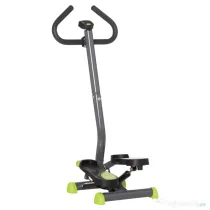 HOMCOM stepper cu maner, monitor LCD, 55x 44 x108cm, gri | Aosom Romania