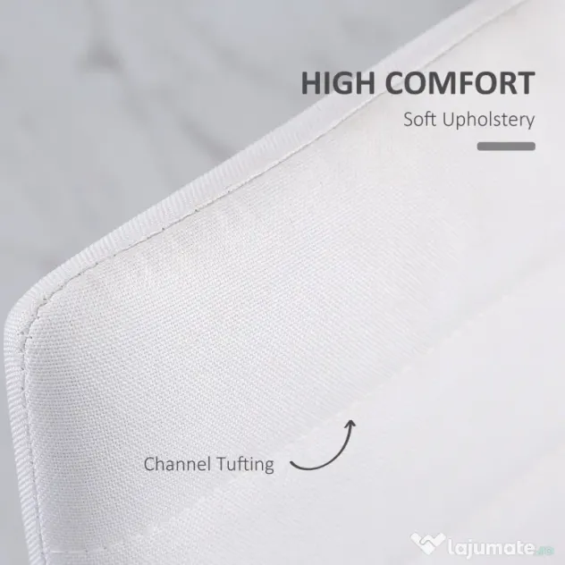 Set 4 scaune bucatarie HOMCOM, scaune moi, scaune pentru bucatarie, sarcina 120kg,41 x 50 x 97cm | Aosom Romania