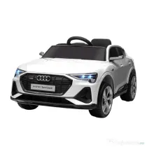 Masina sport electrica pentru copii , motor 12V pentru 3-5 ani, Alba HOMCOM | Aosom Romania