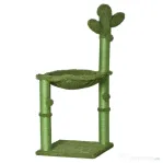 PawHut centru de activitati pisici, cactus, 40x40x96cm, verde