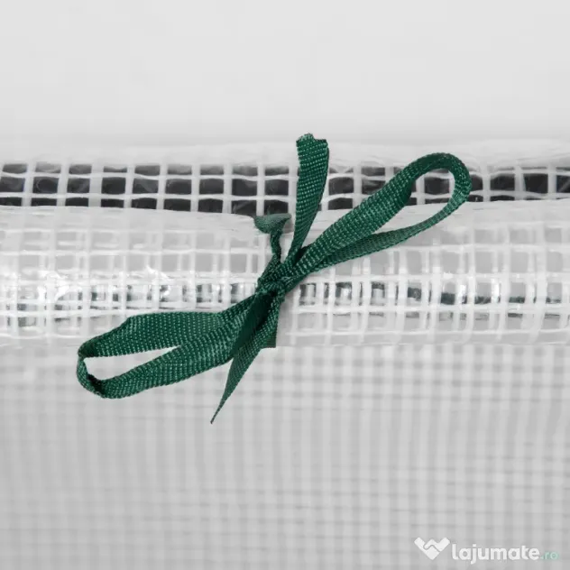 Mini Sera Outsunny pentru Plante, Legume, Fructe, cu 2 Ferestre, Design Portabil 119x60x60cm, Alb | Aosom Romania