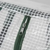 Mini Sera Outsunny pentru Plante, Legume, Fructe, cu 2 Ferestre, Design Portabil 119x60x60cm, Alb | Aosom Romania 