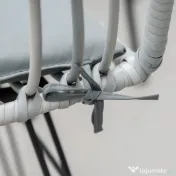 Outsunny Set Mobilier Grădină 3 Piese din Ratan, Salon Exterior cu Măsuță de Cafea și Scaune, Ideal pentru Spații Deschise, Gri | Aosom Romania