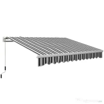 Outsunny Bază pentru Umbrelă de Soare cu Roți și Mâner Reglabil, 395x245 cm, Negru | Aosom Romania