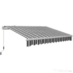Outsunny Bază pentru Umbrelă de Soare cu Roți și Mâner Reglabil, 395x245 cm, Negru