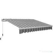 Outsunny Bază pentru Umbrelă de Soare cu Roți și Mâner Reglabil, 395x245 cm, Negru 