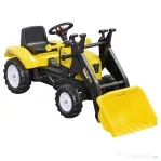 Homcom Excavator Copii 3 Ani – Cu Pedale, Cupa & Volan Functional