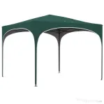 Outsunny Cort cu Copertina Pliabila de 3x3m, Verde