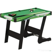 SPORTNOW Masă de Biliard Pliabilă cu Accesorii pentru Adulți și Tineri 104x55.5x68cm 
