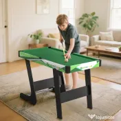 SPORTNOW Masă de Biliard Pliabilă cu Accesorii pentru Adulți și Tineri 104x55.5x68cm 