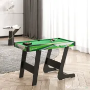 SPORTNOW Masă de Biliard Pliabilă cu Accesorii pentru Adulți și Tineri 104x55.5x68cm 