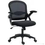 Vinsetto Scaun Birou Ergonomic – Spatar Plasa & sezut Tapitat