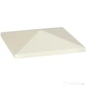 Outsunny Acoperiș pentru Foișor 3x3 m cu 8 Orificii din Țesătură Oxford 600D Cremă | Aosom Romania