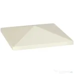 Outsunny Acoperiș pentru Gazebo de Grădină 3x3 m din Material Oxford 600D cu Orificii de Drenaj, Alb Crem