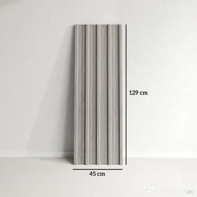 Outsunny Set 12 Panouri de Schimb 129x45 cm pentru Căsuțe de Grădină din Oțel Galvanizat Gri | Aosom Romania