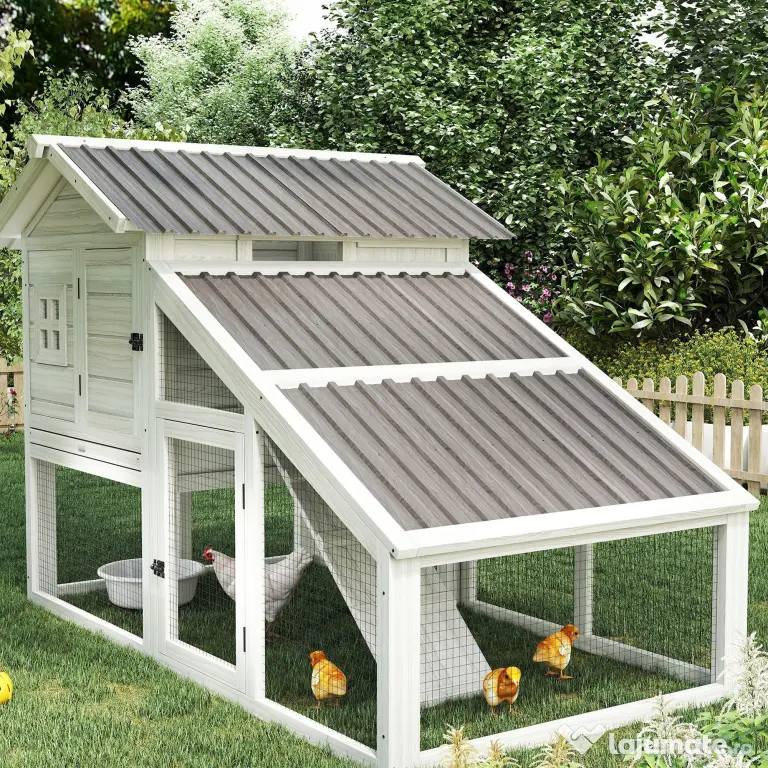 Outsunny Set 12 Panouri de Schimb 129x45 cm pentru Căsuțe de Grădină din Oțel Galvanizat Gri | Aosom Romania