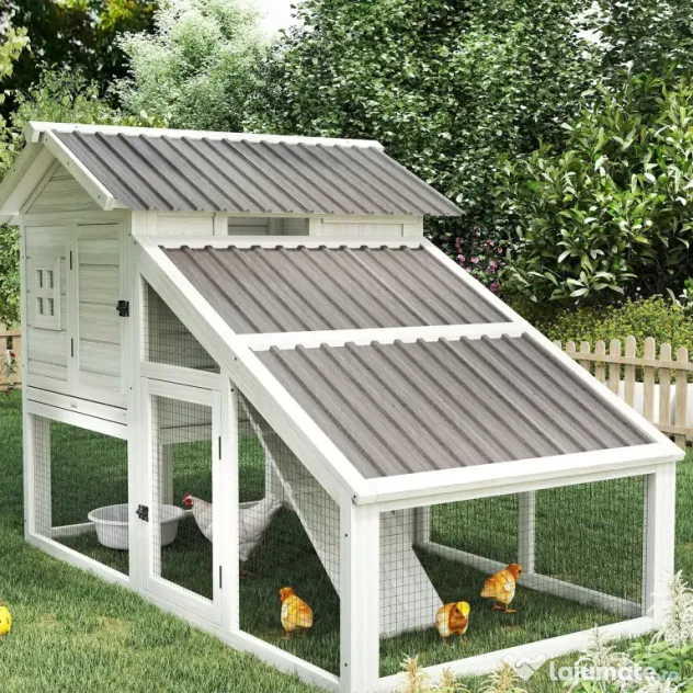 Outsunny Set 12 Panouri de Schimb 129x45 cm pentru Căsuțe de Grădină din Oțel Galvanizat Gri | Aosom Romania