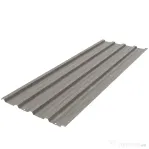 Outsunny Set 12 Panouri de Schimb 129x45 cm pentru Căsuțe de Grădină din Oțel Galvanizat Gri