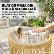 Outsunny bistro mobilier ratan polyrattan | Aosom Romania 