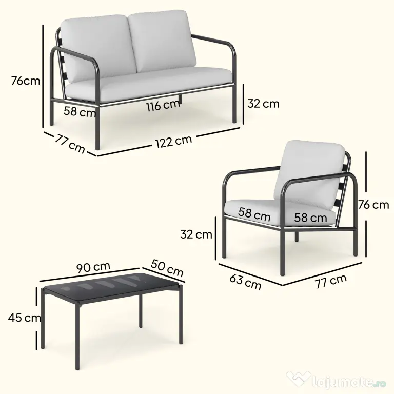 Outsunny mobilier terasă | Aosom Romania