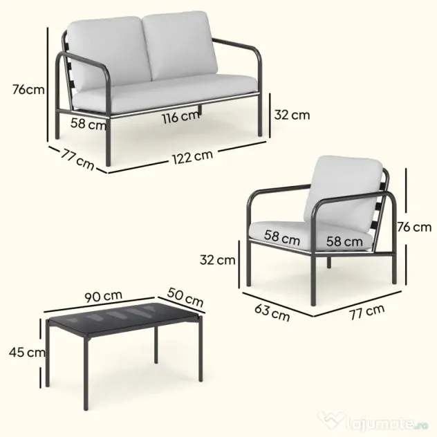 Outsunny mobilier terasă | Aosom Romania
