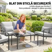 Outsunny mobilier terasă | Aosom Romania 