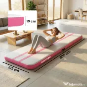 SPORTNOW airtrack saltea platformă artistică acrobatică | Aosom Romania