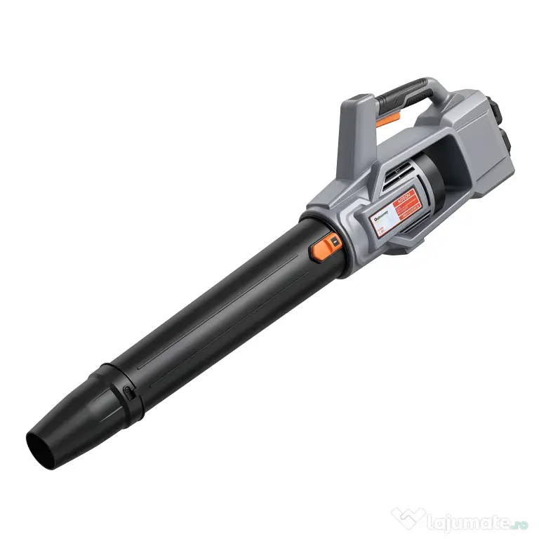 Outsunny Suflător cu Baterie 36V, Suflător de Frunze cu 2 Baterii 4Ah, Motor Brushless 1000W, 3 Niveluri de Viteză 270 km/h, Turbo Boost, Încărcător, Ușor, pentru Grădină, Frunze, Zăpadă, Praf | Aosom Romania