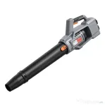 Outsunny Suflător cu Baterie 36V, Suflător de Frunze cu 2 Baterii 4Ah, Motor Brushless 1000W, 3 Niveluri de Viteză 270 km/h, Turbo Boost, Încărcător, Ușor, pentru Grădină, Frunze, Zăpadă, Praf