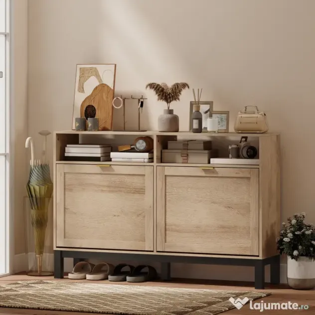 HOMCOM dulap pantofi compact | Aosom Romania