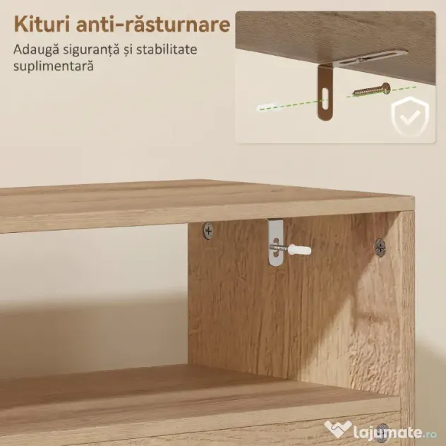 HOMCOM dulap pantofi compact | Aosom Romania