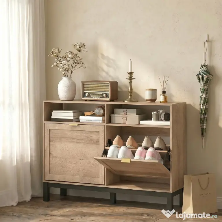 HOMCOM dulap pantofi compact | Aosom Romania