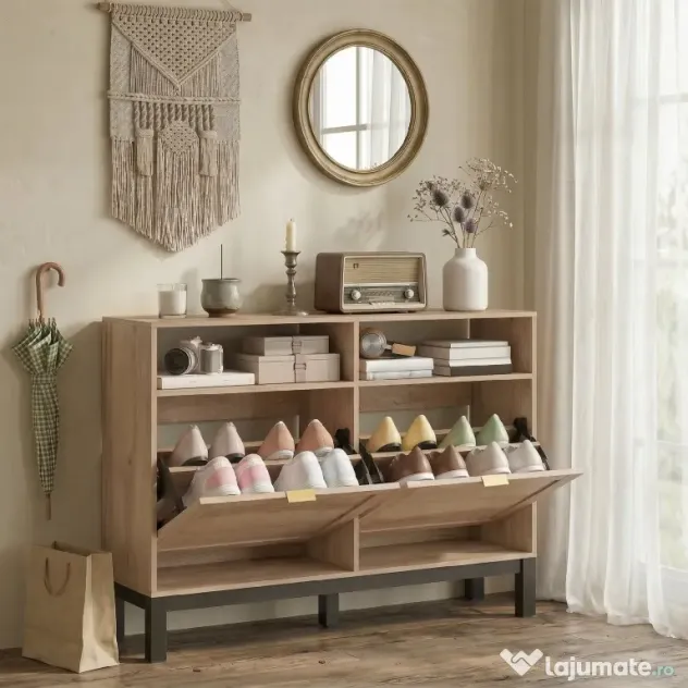 HOMCOM dulap pantofi compact | Aosom Romania