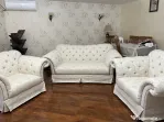 Set canapea living cu două fotolii