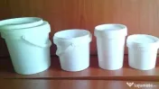 Galeti 1kg cu capac din plastic 