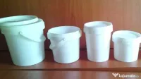 Galeti 1kg cu capac din plastic 