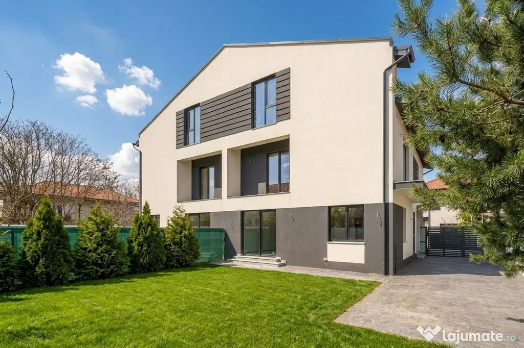 Casa se preda finisata - 4 bai -3 dormitoare - curte - parca