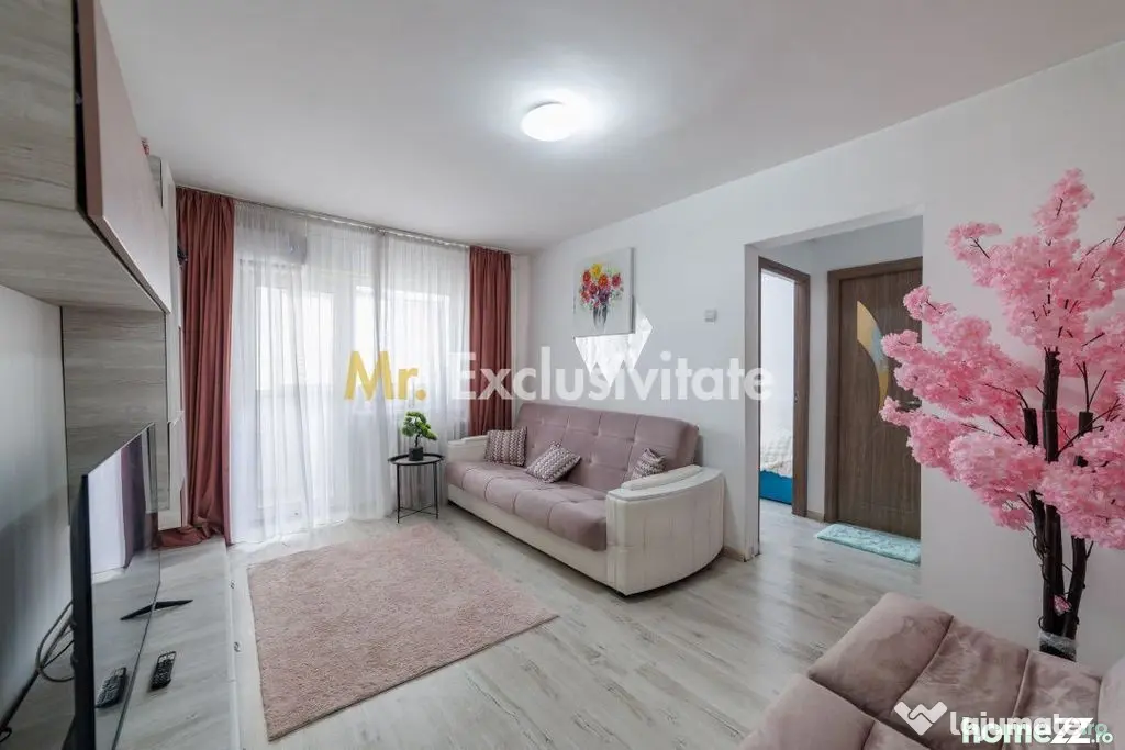 Apartament 2 camere semidecomandate, gata de mutat, Trivale