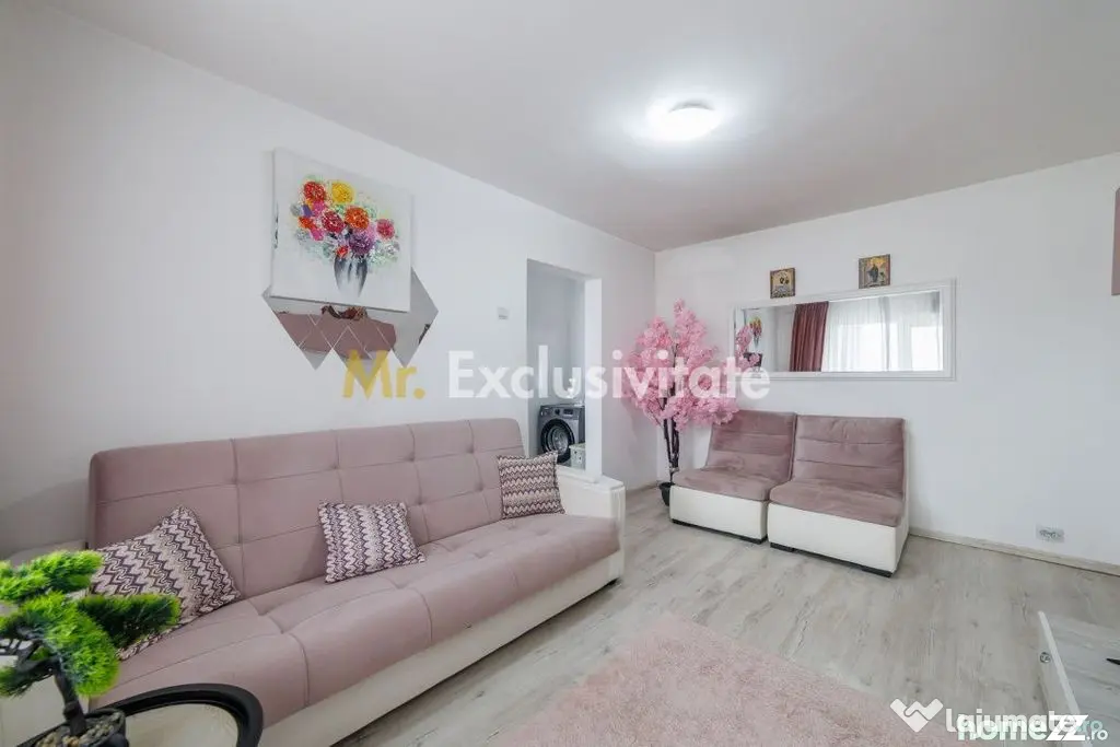 Apartament 2 camere semidecomandate, gata de mutat, Trivale