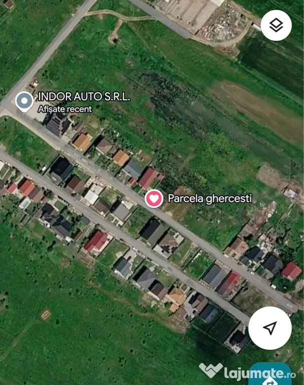 Teren Ghercești, Aleea 20 Aviatorilor – 400 mp