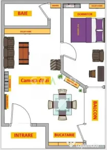 2 camere | 62 mp | Balcon 9 mp | Mărăști–Str. Bucureșt