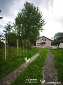 Vând casă + teren, zonă foarte liniștită