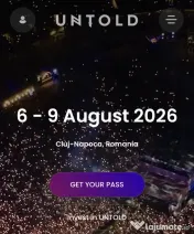 Bilet Untold 4 zile GA 
