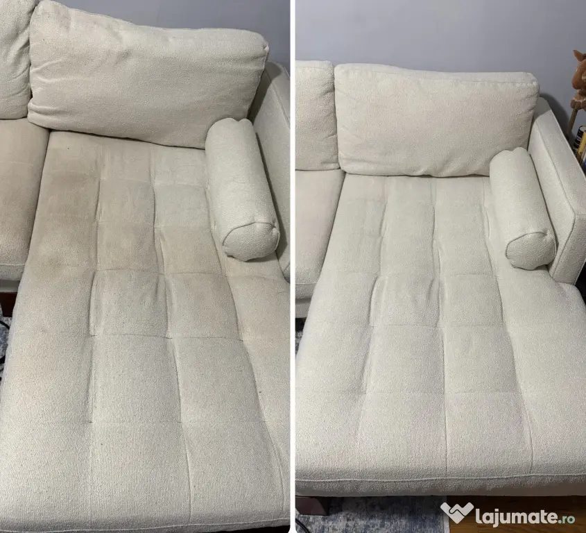 Curățare canapea & saltea la domiciliu. Îndepărtăm pete,mirosuri,acarieni rapid