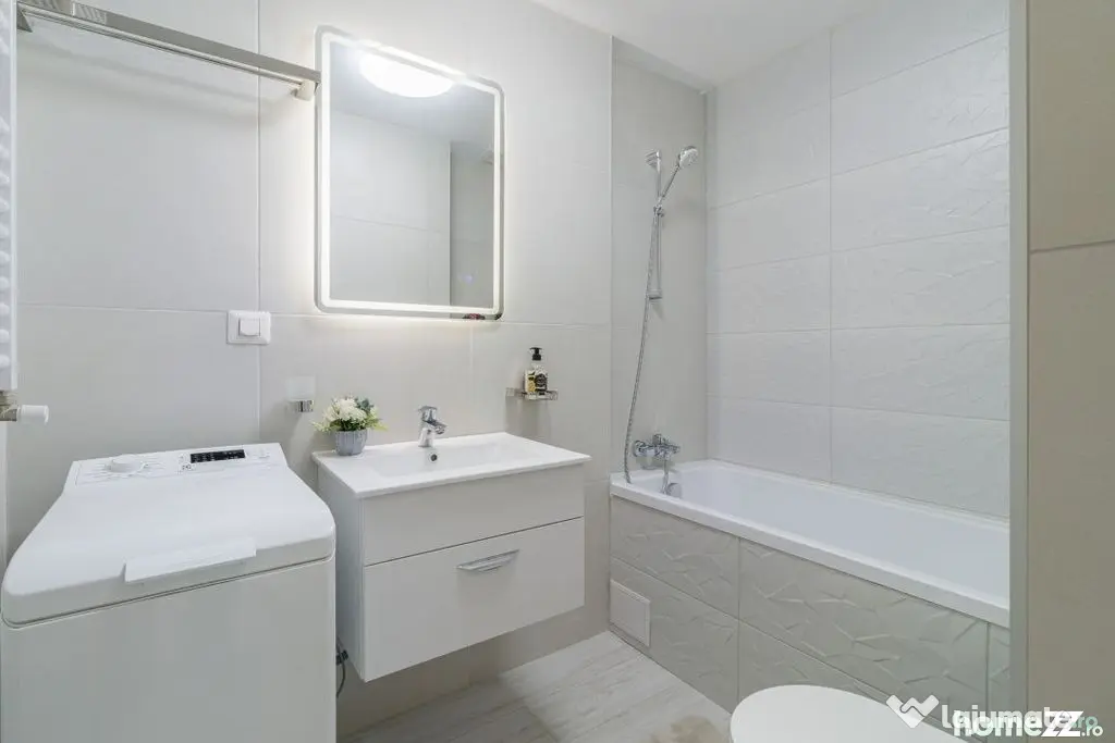 Baneasa, Apartament 2 camere cu 2 bai, prima inchiriere